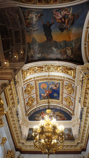 Ceiling of St. Isaac's Cathedral