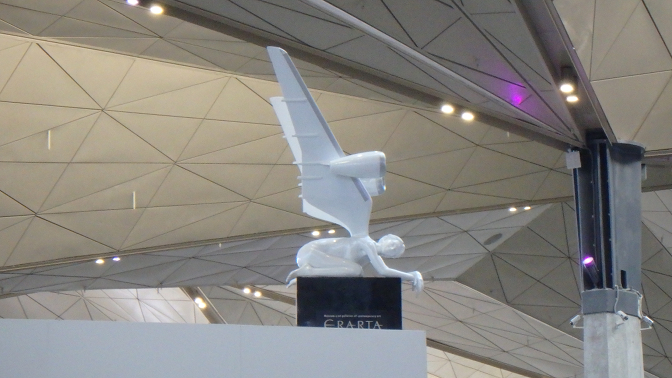 Dmitry Shorin's project I Believe in Angels, Pulkovo Airport