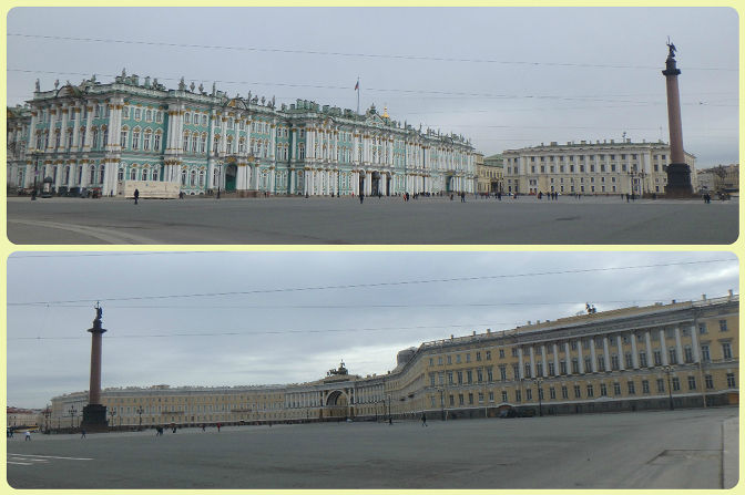 Palace Square: Winter Palace and General Staff Building