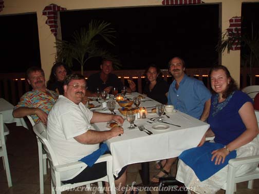 Blue Moon Cafe - Steve, Roger, Gina, Marty, Tiff, Craig, Steph