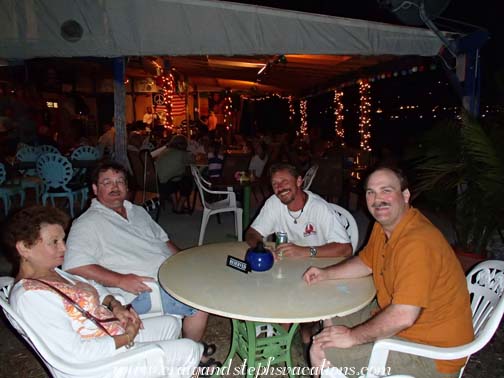 Mom. Steve, Marty, and Craig at Latitude 18 Mom. Steve, Marty, and Craig at Latitude 18