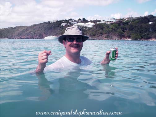Craig swimming at Secret Harbour Craig swimming at Secret Harbour
