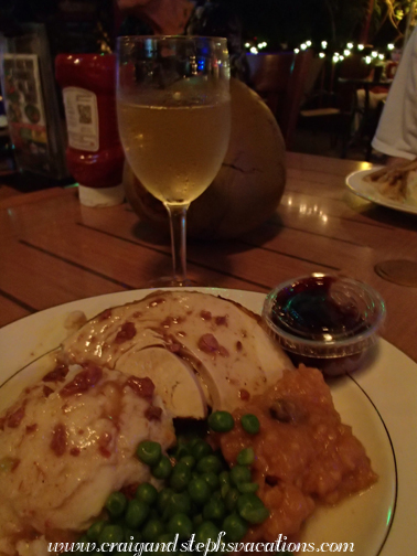 Thanksgiving dinner at Molly Malone's