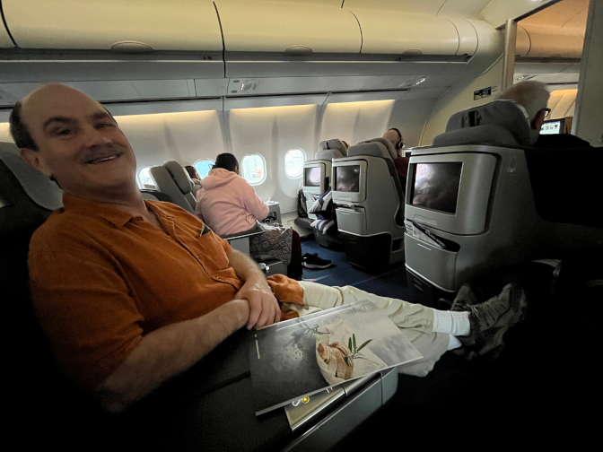 Lufthansa Business Class seats