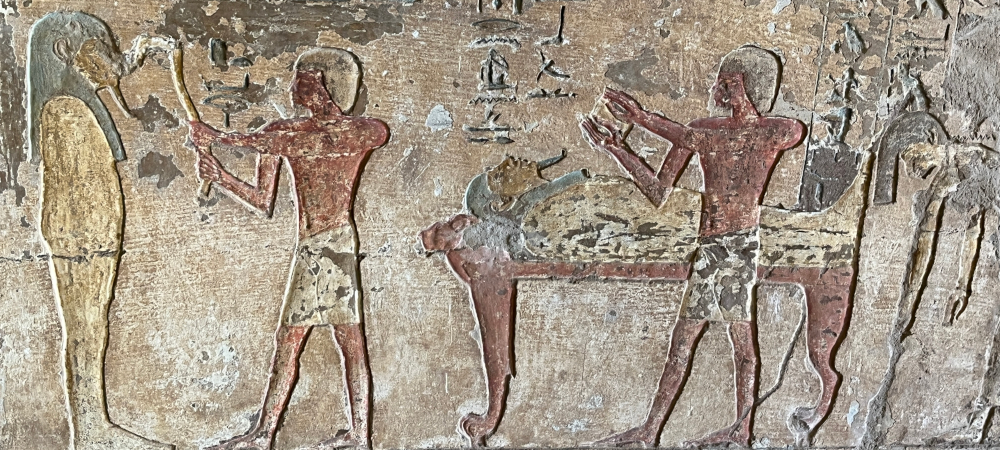Opening of the Mouth, Tomb of Renini, El Kab