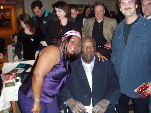 Frank with Shemekia Copeland, Regattabar, 2/25/2005