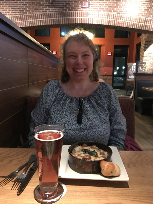 Dinner at BJ's Brewhouse