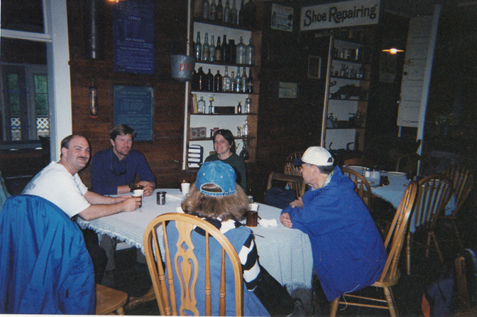 Hanging in McCarthy Lodge