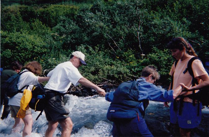 Crossing Bear Creek