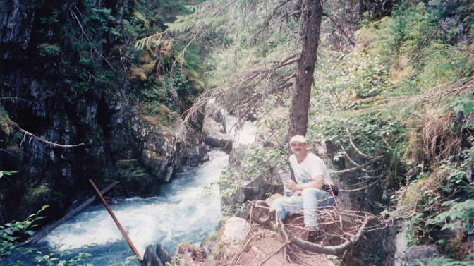 Winner Creek gorge