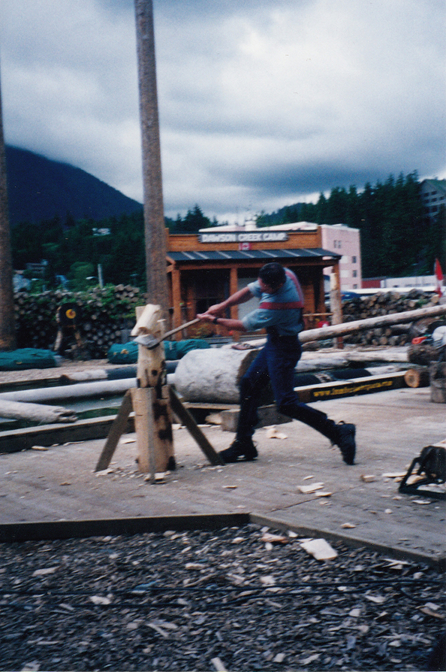 Lumberjack Show, Ketchikan Lumberjack Show, Ketchikan