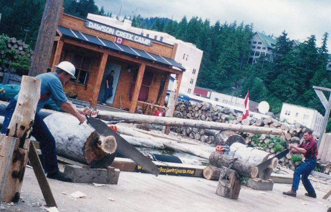 Lumberjack Show, Ketchikan