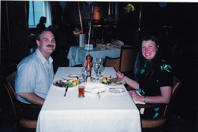 Chateau briand for our last dinner onboard