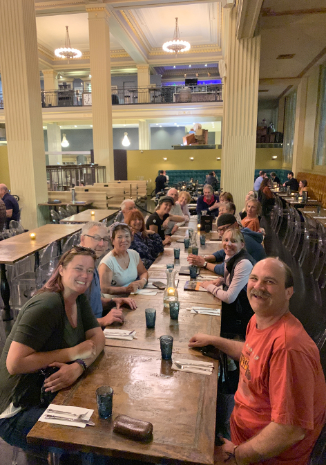 Dinner at the Bank on Collins