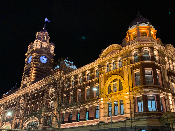Flinders Street Railway Station