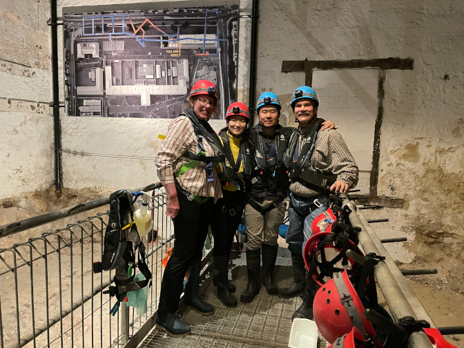 The intrepid tunnel explorers