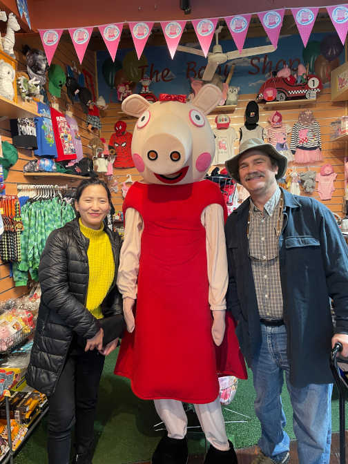 Peppa Pig at Fremantle Markets