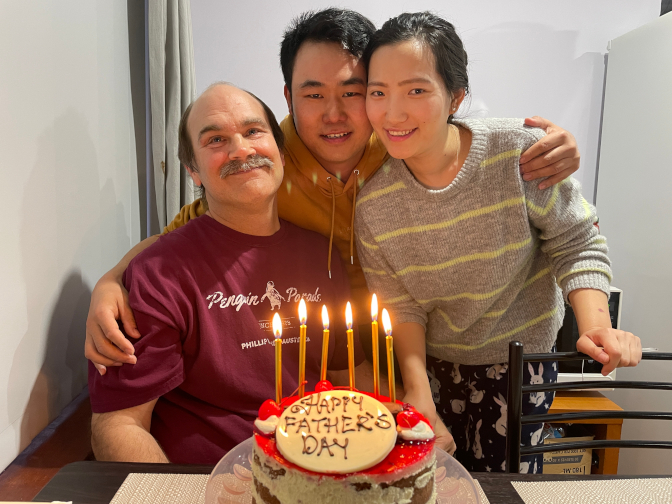 A Father's Day surprise