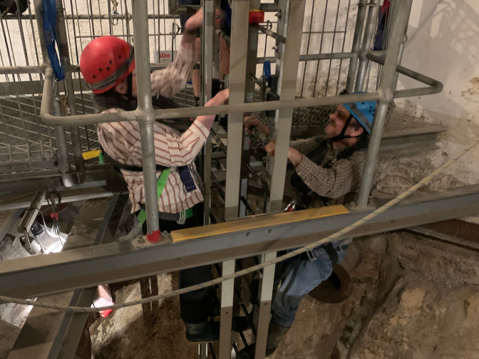 Climbing up from the Tunnels, Fremantle Prison