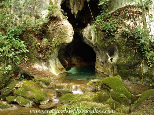 Entrance to Actun Tunichil Muknal cave Entrance to Actun Tunichil Muknal cave