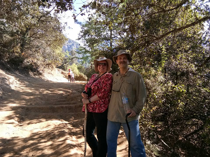 Hiking (photo courtesy of Sonam Tshering)