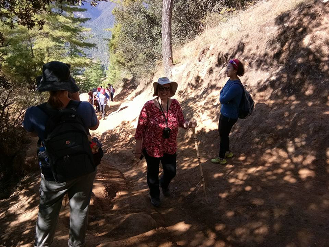 #On our way (photo couresy of Sonam Tshering)