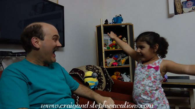 Demoness Sara scares Craig Uncle