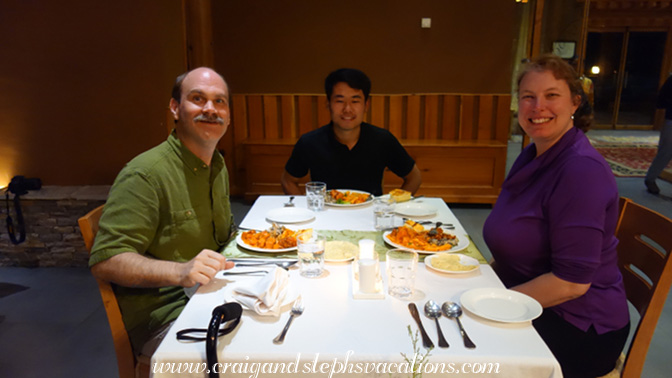 Buffet dinner at NakSel