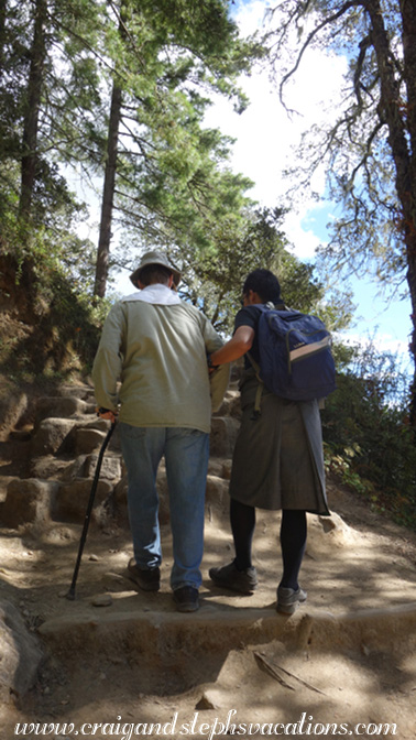 Sonam helps Craig every step of the way