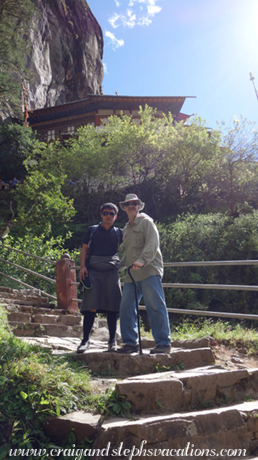 Arrival at the Tiger's Nest