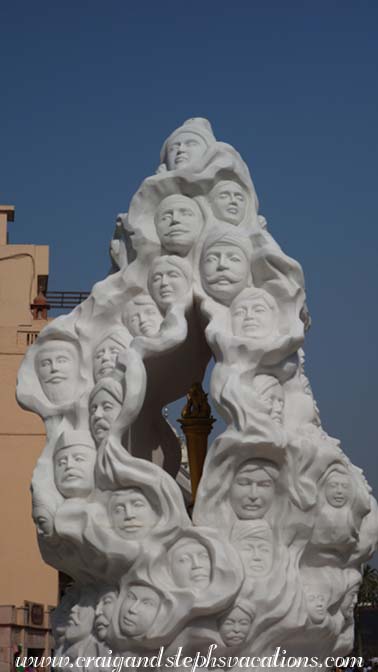 Statue honoring Jallianwala Bagh martyrs