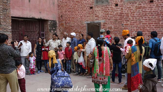 Bulletholes in the walls of Jallianwala Bagh