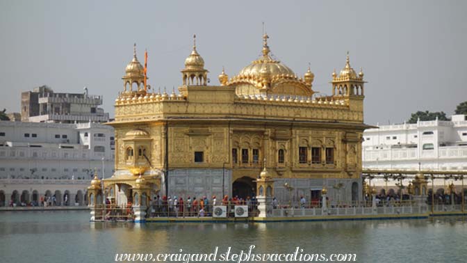 Sanctum Sanctorum at the Golden Temple