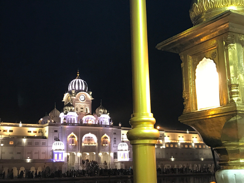 View from the queue