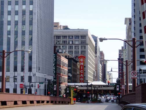 View down State Street
