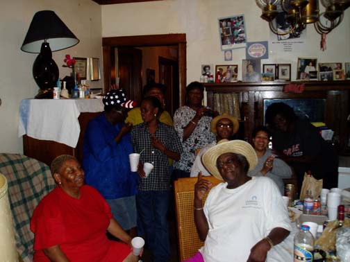 Sarah's friends and neighbors