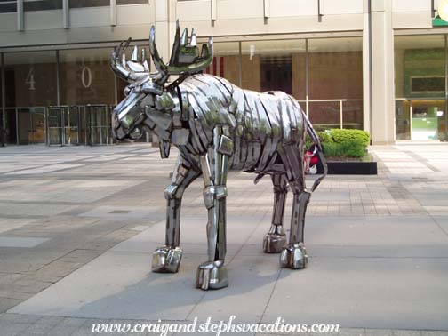 Car bumper moose by John Kearney Car bumper moose by John Kearney