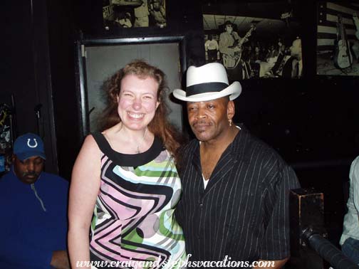 Steph with Charlie Love