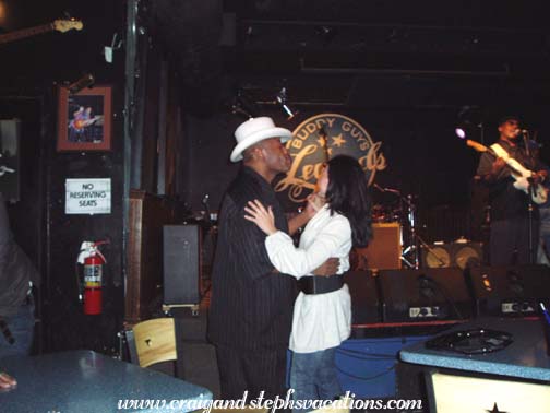 ...and dances with her ...and dances with her