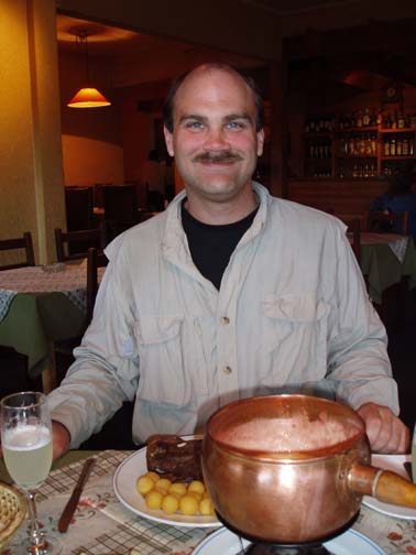 Fondue for dinner Fondue for dinner