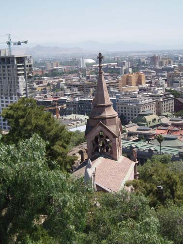 Cerro Santa Lucia, View from Torre Mirador Cerro Santa Lucia, View from Torre Mirador