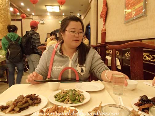 Lunch with Alice at Yu Shan Restaurant