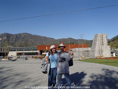 Craig with his new shirt