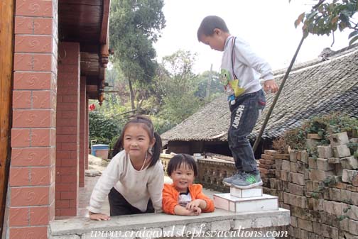 Matang village welcoming committee