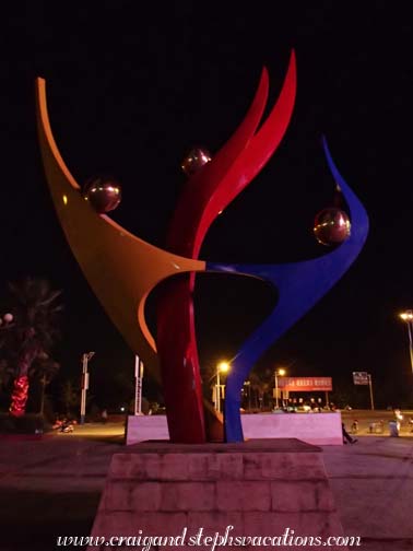 Statue in the square