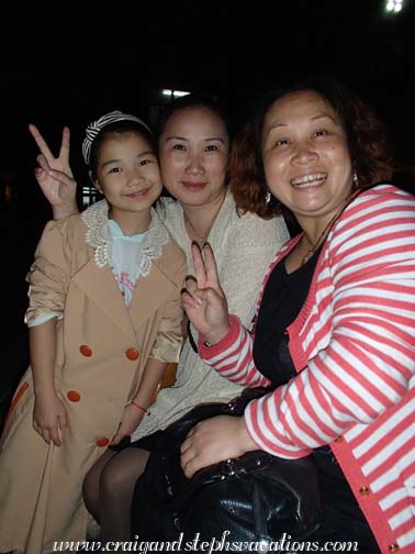 New friends at the Dong cultural show New friends at the Dong cultural show