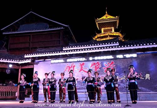 Dong cultural show Dong cultural show