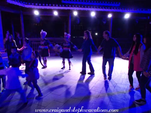 Joining the dancers Joining the dancers