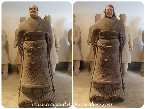 The Emperor's head was never found - maybe he looked like this? The Emperor's head was never found - maybe he looked like this?