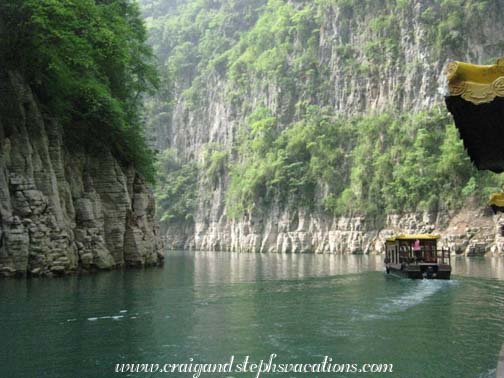 Small boat ride down the Goddess Stream Small boat ride down the Goddess Stream